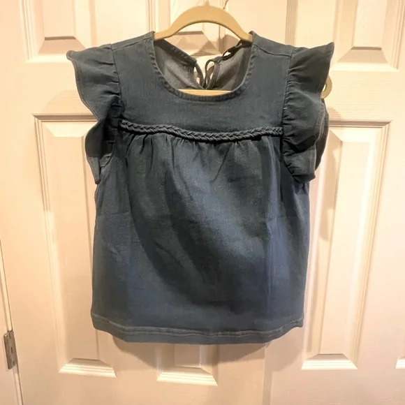 NWT- Denim tie back top - Strut and Bolt Brand - Picture 1 of 9